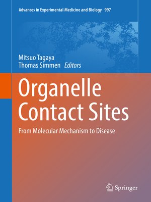 cover image of Organelle Contact Sites